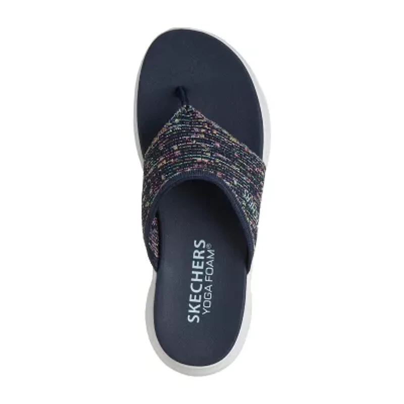 Skechers Womens Ultra Flex 3.0 Flip-Flops
