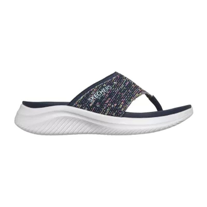 Skechers Womens Ultra Flex 3.0 Flip-Flops