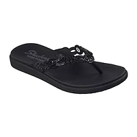 Skechers Womens Meditation Lux Flip-Flops