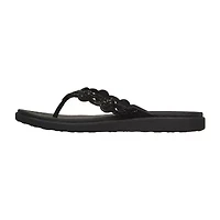 Skechers Womens Meditation Lux Flip-Flops