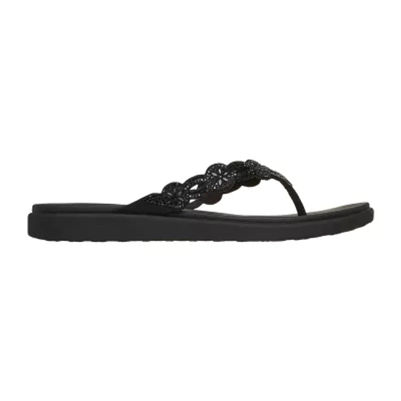 Skechers Womens Meditation Lux Flip-Flops
