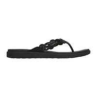Skechers Womens Meditation Lux Flip-Flops