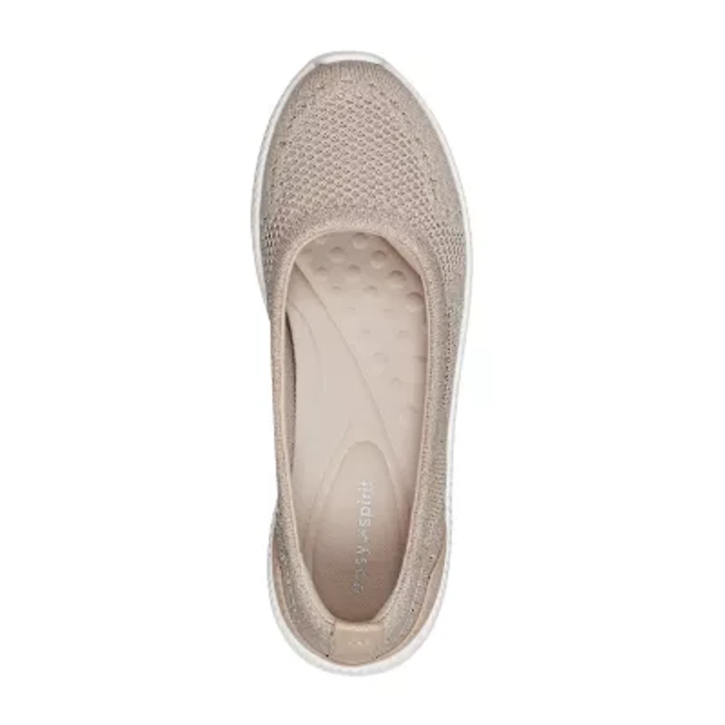 Easy Spirit Glitz 2 Womens Round Closed Toe Slip-On Shoe