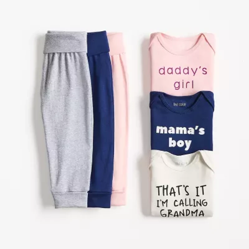 Okie Dokie Grow With Me Baby Unisex Tapered Regular Fit Jogger Pant