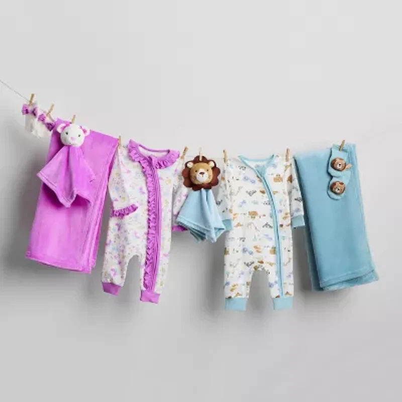 Baby Essentials Girls 4-pc. Clothing Set