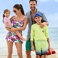 Okie Dokie Toddler & Little Girls 2-pc. Rash Guard Set