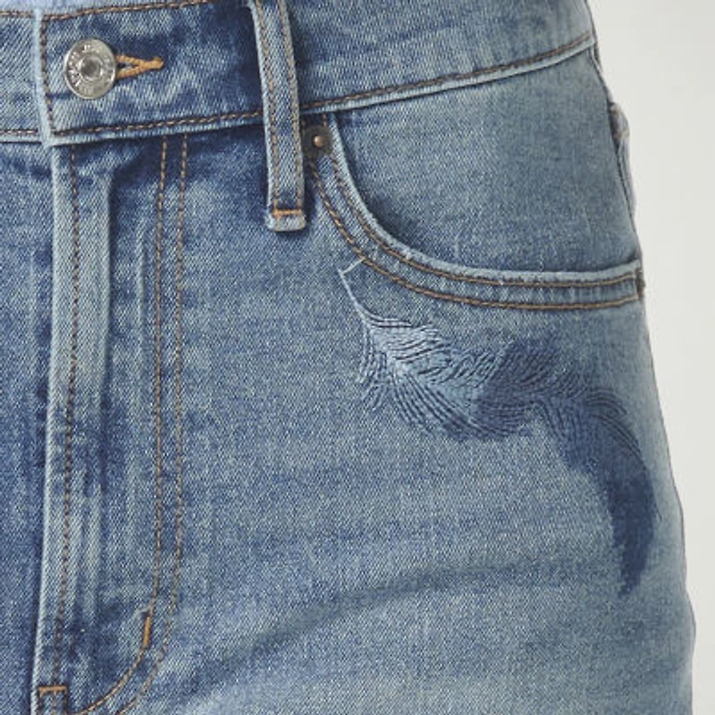 JS Jessica Simpson Womens 2 3/4" High Rise Denim Short