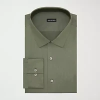 Van Heusen Ultra Flex Mens Slim Fit Stretch Fabric Wrinkle Free Long Sleeve Dress Shirt