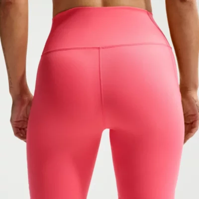 Nike Womens 8" High Rise Stretch Fabric Moisture Wicking Bike Short