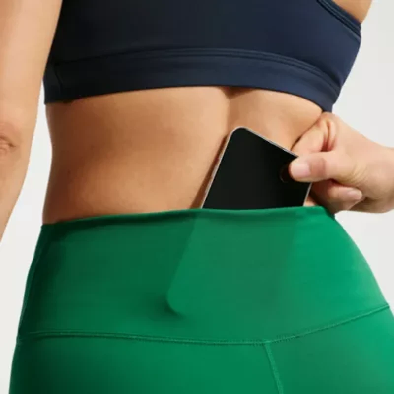 Nike Womens 5" High Rise Stretch Fabric Moisture Wicking Bike Short