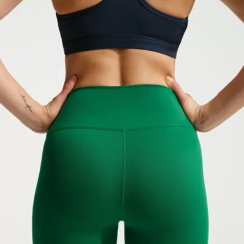 Nike Womens 5" High Rise Stretch Fabric Moisture Wicking Bike Short