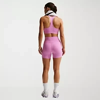 Nike Womens 5" High Rise Stretch Fabric Moisture Wicking Bike Short