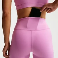 Nike Womens 5" High Rise Stretch Fabric Moisture Wicking Bike Short