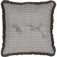 VHC Brands Sheridan Rustic Brown 18x18 Throw Pillow