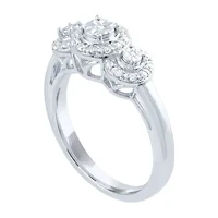 LIMITED TIME SPECIAL! 1/10 CT. T.W.  Diamond Ring in Sterling Silver