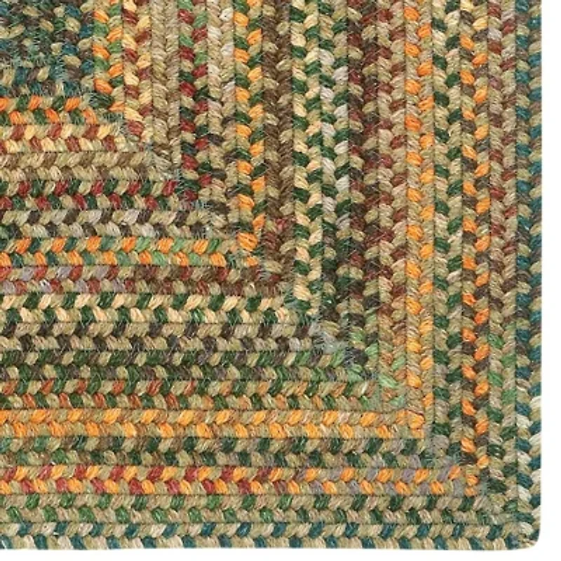 Capel American Traditions Braided Wool Indoor Rectangular Accent Rug