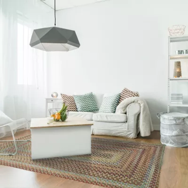 Capel American Traditions Braided Wool Indoor Rectangular Accent Rug