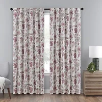 Eclipse Nina Rod Pocket Back Tab Blackout Single Curtain Panel