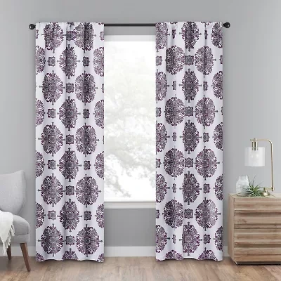 Eclipse Olivia Rod Pocket Light-Filtering Single Curtain Panel