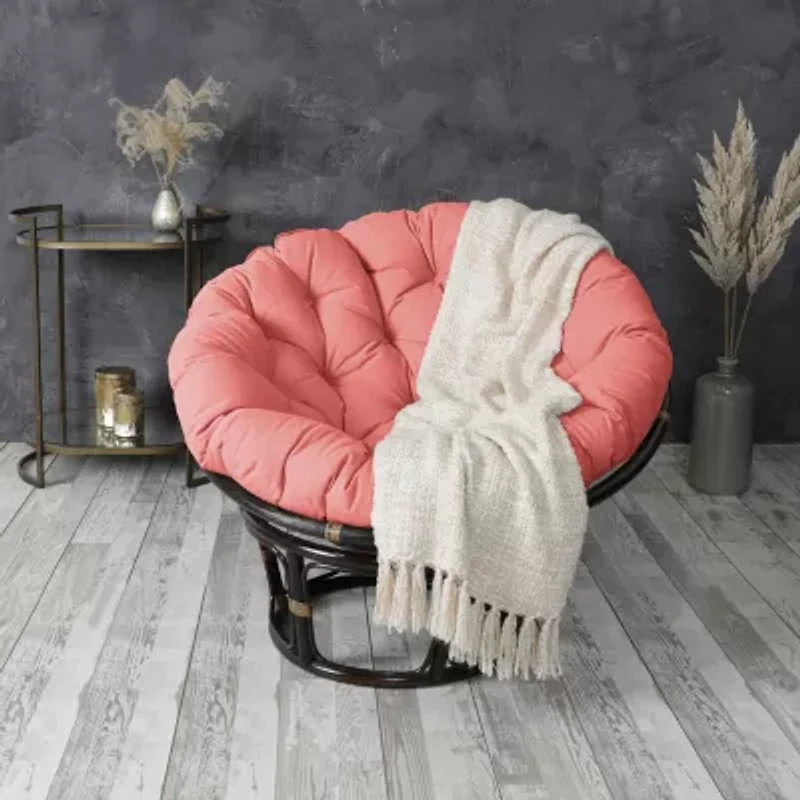 Mozaic Company 48''X48''X4'' Papasan Cushion Patio Seat