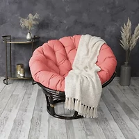 Mozaic Company 48''X48''X4'' Papasan Cushion Patio Seat