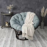 Mozaic Company 48''X48''X4'' Papasan Cushion Patio Seat