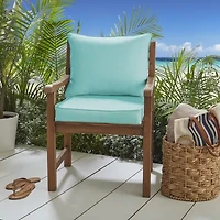 Mozaic Company Sunbrella Deep Seating Pillow and Cushion Set