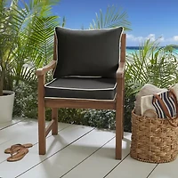 Mozaic Company Sunbrella Deep Seating Pillow and Cushion Set