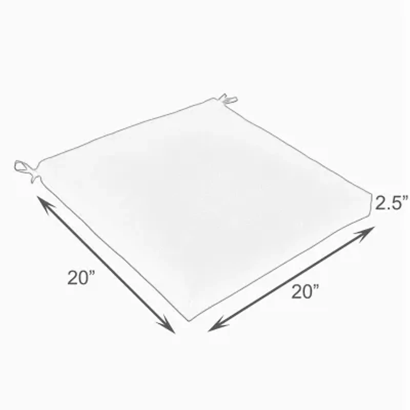 Mozaic Company Sunbrella Bristol Seat Cushion (Set of 2)