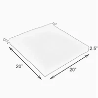 Mozaic Company Sunbrella Bristol Seat Cushion (Set of 2)