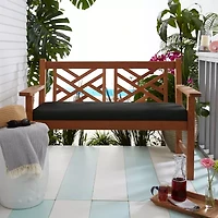 Mozaic Company Sunbrella Bench Cushion Bristol