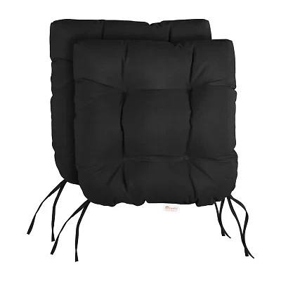 Mozaic Company Sunbrella Tufted U-Shape Seat Cushion (Set of 2)