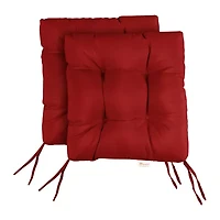 Mozaic Company Sunbrella Tufted Square Seat Cushion (Set of 2)