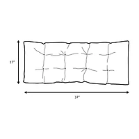 Mozaic Company Sunbrella Tufted Bench Cushion