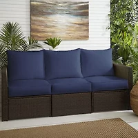 Mozaic Company Deep Seating Sofa Pillow And Cushion Set Patio Chair Cushion - Mare