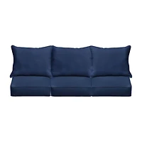 Mozaic Company Sunbrella Canvas Sofa Pillow Cushion Set