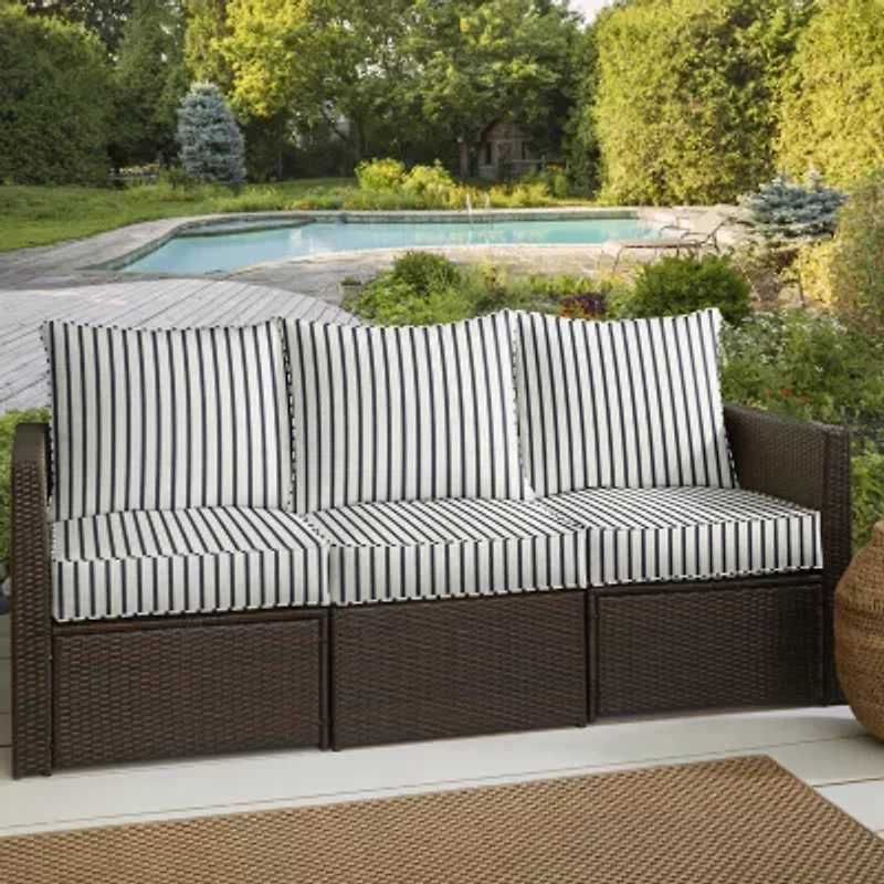 Mozaic Company Deep Seating Sofa Pillow And Cushion Set Patio Chair Cushion