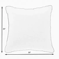 Mozaic Company 20'' Knife Edge (Set Of 2) Outdoor Pillow - Canvas Sunflower