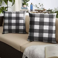 Mozaic Company 18'' Knife Edge 2-pc. Square Outdoor Pillow - Anderson Matte