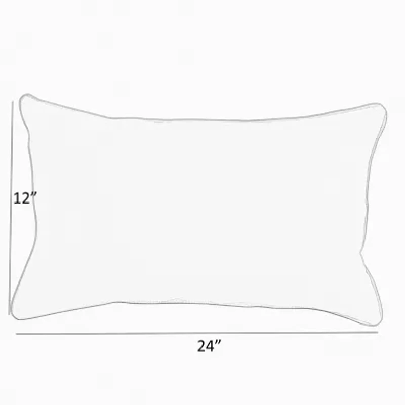 Mozaic Company Sunbrella Carousel Confetti Corded Lumbar Pillow (Set of 2)