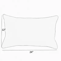 Mozaic Company Sunbrella Carousel Confetti Corded Lumbar Pillow (Set of 2)