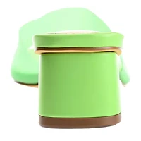 Journee Collection Jaydin Womens Round Open Toe Block Heel Pumps