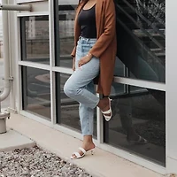 Journee Collection Dyllan Womens Round Open Toe Kitten Heel Pumps