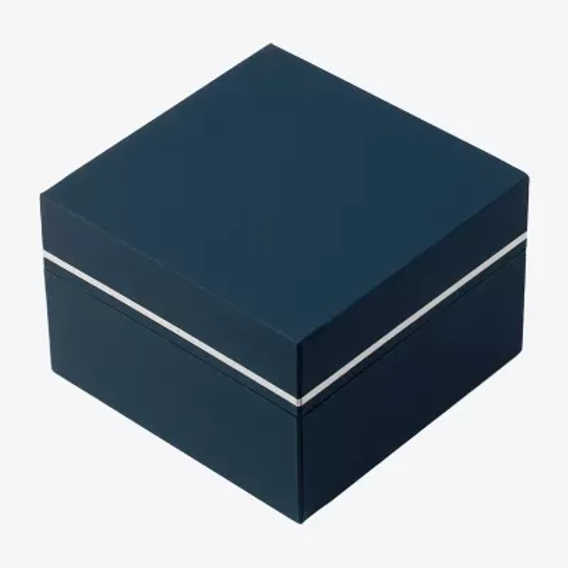 Silver Reflections Beaded Womens 24K Gold Over Brass 19.3mm Hoop Earrings