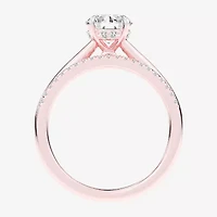 (G / Vs2-Si1) Womens 1 1/4 CT. T.W. Lab Grown White Diamond 14K Gold Round Solitaire Bridal Set