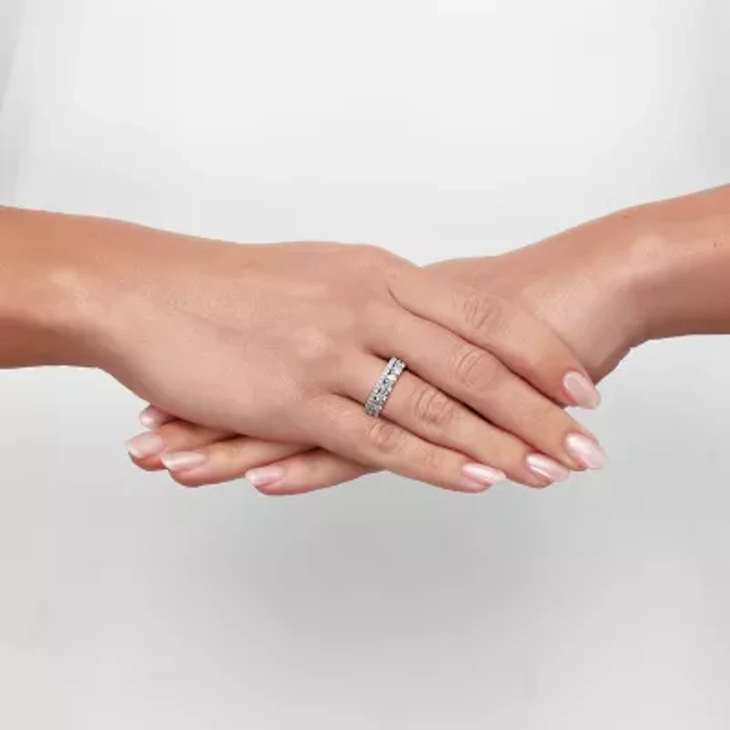 Womens 1 1/4 CT. T.W. White Diamond 10K Gold Anniversary Wedding Band