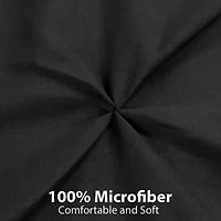 Sweet Home Collection™ Duvet Cover Pinch Pleat Pintuck Design with Zipper Closure and Shams