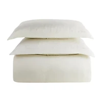 Sweet Home Collection Crinkle 3-pc. Reversible Duvet Cover Set