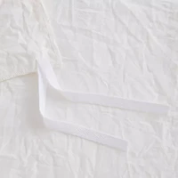 Sweet Home Collection Crinkle 3-pc. Reversible Duvet Cover Set