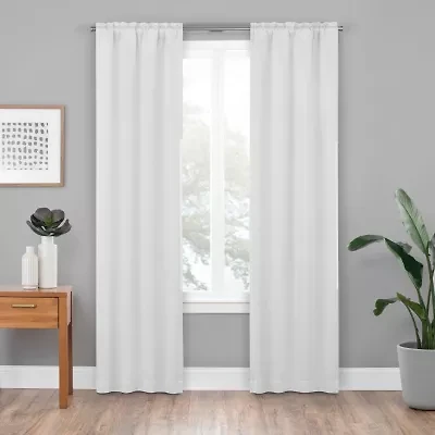Eclipse Thermaliner Rod Pocket Blackout Set of 2 Curtain Panel